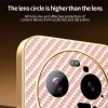 Phonesta Luxury Carbon Fiber Back Cover hoesje met MagSafe voor Xiaomi 17 Ultra - Roze 4