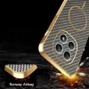 Phonesta Luxury Carbon Fiber Back Cover hoesje met MagSafe voor Xiaomi Redmi Note 15 4G/5G / Xiaomi Poco M8 - Bruin 7