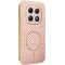 Phonesta Luxury Carbon Fiber Back Cover hoesje met MagSafe voor Xiaomi Redmi Note 15 4G/5G / Xiaomi Poco M8 - Roze