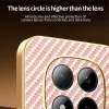 Phonesta Luxury Carbon Fiber Back Cover hoesje met MagSafe voor Xiaomi Redmi Note 15 Pro 5G - Roze 5