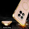 Phonesta Luxury Carbon Fiber Back Cover hoesje met MagSafe voor Xiaomi Redmi Note 15 Pro Plus / Xiaomi Poco M8 Pro - Roze 8