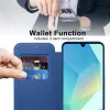 Phonesta Luxury Crystal Book Wallet Case hoesje met MagSafe voor Samsung Galaxy A16 - Donkerblauw 3