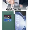 Phonesta Luxury Crystal Book Wallet Case hoesje met MagSafe voor Samsung Galaxy S25 Ultra - Donkergroen 4