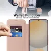 Phonesta Luxury Crystal Puffed Book Wallet Case hoesje met MagSafe voor Samsung Galaxy S24 FE - Roze 3