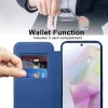 Phonesta Luxury Crystal Puffed Book Wallet Case hoesje met MagSafe voor Samsung Galaxy A36/A56 - Donkerblauw 5