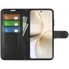 Phonesta Litchi Skin Book Wallet Case hoesje voor Realme 14 Pro Plus - Zwart 4