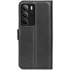 Phonesta Litchi Skin Book Wallet Case hoesje voor Realme C75 - Zwart 2