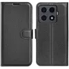 Phonesta Litchi Skin Book Wallet Case hoesje voor Xiaomi 15T Pro - Zwart 0