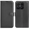 Phonesta Litchi Skin Book Wallet Case hoesje voor Xiaomi 17 - Zwart 0