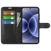 Phonesta Litchi Skin Book Wallet Case hoesje voor Xiaomi 17 - Zwart 3
