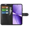 Phonesta Litchi Skin Book Wallet Case hoesje voor Xiaomi Poco X8 Pro Max - Zwart 3