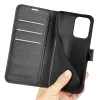 Phonesta Litchi Skin Book Wallet Case hoesje voor Xiaomi Poco X8 Pro Max - Zwart 5