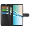 Phonesta Litchi Skin Book Wallet Case hoesje voor Xiaomi Redmi Note 15 4G/5G / Xiaomi Poco M8 - Zwart 3