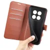 Phonesta Litchi Skin Book Wallet Case hoesje voor Xiaomi Redmi Note 15 Pro Plus / Xiaomi Poco M8 Pro - Bruin 5