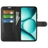 Phonesta Litchi Skin Book Wallet Case hoesje voor Xiaomi Redmi Note 15 Pro Plus / Xiaomi Poco M8 Pro - Zwart 3