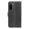 Phonesta Litchi Skin Book Wallet Case hoesje voor Xiaomi Redmi A7 Pro - Zwart 2