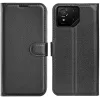 Phonesta Litchi Skin Book Wallet Case hoesje voor Asus ROG Phone 9/9 Pro - Zwart 0