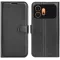 Phonesta Litchi Skin Book Wallet Case hoesje voor HONOR 600/600 Pro - Zwart