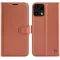 Phonesta Litchi Skin Book Wallet Case hoesje voor Nothing Phone (3a) Lite - Bruin