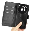 Phonesta Litchi Skin Book Wallet Case hoesje voor Nothing Phone (3a) Pro - Zwart 5