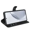 Phonesta Litchi Skin Book Wallet Case hoesje voor Realme 16 Pro Plus - Zwart 4