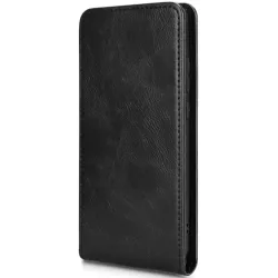 Phonesta Leather Vertical Flip Wallet Case hoesje voor OnePlus Nord 4 - Zwart