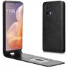 Phonesta Leather Vertical Flip Wallet Case hoesje voor Motorola Moto G85 - Zwart 2