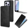 Phonesta Leather Vertical Flip Wallet Case hoesje voor Xiaomi Redmi Note 14 4G - Zwart 2