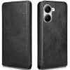 Phonesta Leather Vertical Flip Wallet Case hoesje voor Xiaomi Poco X7 Pro - Zwart