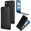 Phonesta Leather Vertical Flip Wallet Case hoesje voor Oppo Find X8 Pro - Zwart 2