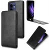 Phonesta Leather Vertical Flip Wallet Case hoesje voor Oppo Reno13 F 4G/5G / Reno13 FS 5G - Zwart 2