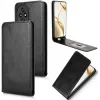 Phonesta Leather Vertical Flip Wallet Case hoesje voor HONOR 200 - Zwart 2