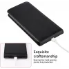 Phonesta Leather Vertical Flip Wallet Case hoesje voor Realme C63/C61 / Note 60 - Zwart 4