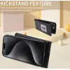 Phonesta Leather Vertical Flip Wallet Case hoesje voor Realme 14x / C75 - Zwart 5
