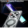 Phonesta MagLock Armor Back Cover hoesje met ring en MagSafe voor Xiaomi Redmi 14C / Xiaomi Poco C75 - Grijs 5