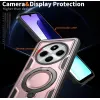 Phonesta MagLock Armor Back Cover hoesje met ring en MagSafe voor Xiaomi Redmi 14C / Xiaomi Poco C75 - Roségoud 5