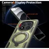 Phonesta MagLock Armor Back Cover hoesje met ring en MagSafe voor Xiaomi Redmi Note 14 Pro 4G/5G/14 Pro Plus / Xiaomi Poco X7 - Groen 5
