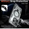 Phonesta MagLock Armor Back Cover hoesje met ring en MagSafe voor Xiaomi Redmi Note 14 5G - Grijs 3