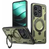Phonesta MagLock Armor Back Cover hoesje met ring en MagSafe voor Xiaomi Redmi Note 14 5G - Groen
