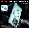Phonesta MagLock Armor Back Cover hoesje met ring en MagSafe voor Xiaomi Redmi Note 14 5G - Lichtblauw 3