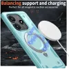 Phonesta MagLock Armor Back Cover hoesje met ring en MagSafe voor Xiaomi Redmi Note 14 5G - Lichtblauw 6