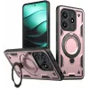 Phonesta MagLock Armor Back Cover hoesje met ring en MagSafe voor Xiaomi Redmi Note 14 5G - Roségoud