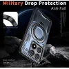 Phonesta MagLock Armor Back Cover hoesje met ring en MagSafe voor Xiaomi 14T - Donkerblauw 4