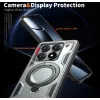 Phonesta MagLock Armor Back Cover hoesje met ring en MagSafe voor Xiaomi 14T - Grijs 6