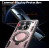 Phonesta MagLock Armor Back Cover hoesje met ring en MagSafe voor Xiaomi 14T - Roségoud 6