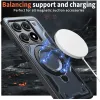 Phonesta MagLock Armor Back Cover hoesje met ring en MagSafe voor Xiaomi 14T Pro - Donkerblauw 3