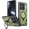 Phonesta MagLock Armor Back Cover hoesje met ring en MagSafe voor Xiaomi 14T Pro - Groen