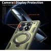 Phonesta MagLock Armor Back Cover hoesje met ring en MagSafe voor Xiaomi 14T Pro - Groen 6