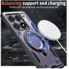 Phonesta MagLock Armor Back Cover hoesje met ring en MagSafe voor Xiaomi 14T Pro - Paars 3