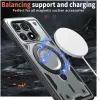 Phonesta MagLock Armor Back Cover hoesje met ring en MagSafe voor Xiaomi Poco X6 Pro - Grijs 3